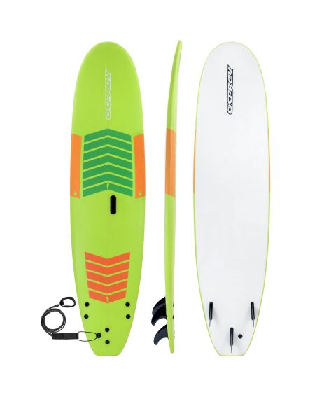8ft 2in Foam Surfboard - Learn To Surf