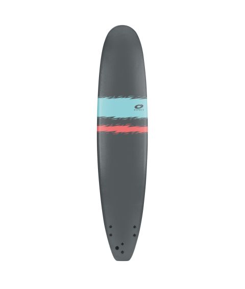 9FT 3IN FOAM SURFBOARD- JAGGED STRIPE