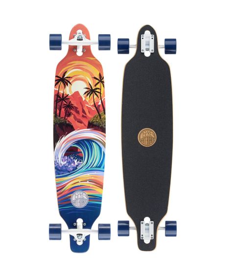 39" Longboard Skateboard Twin Tip - Sunset