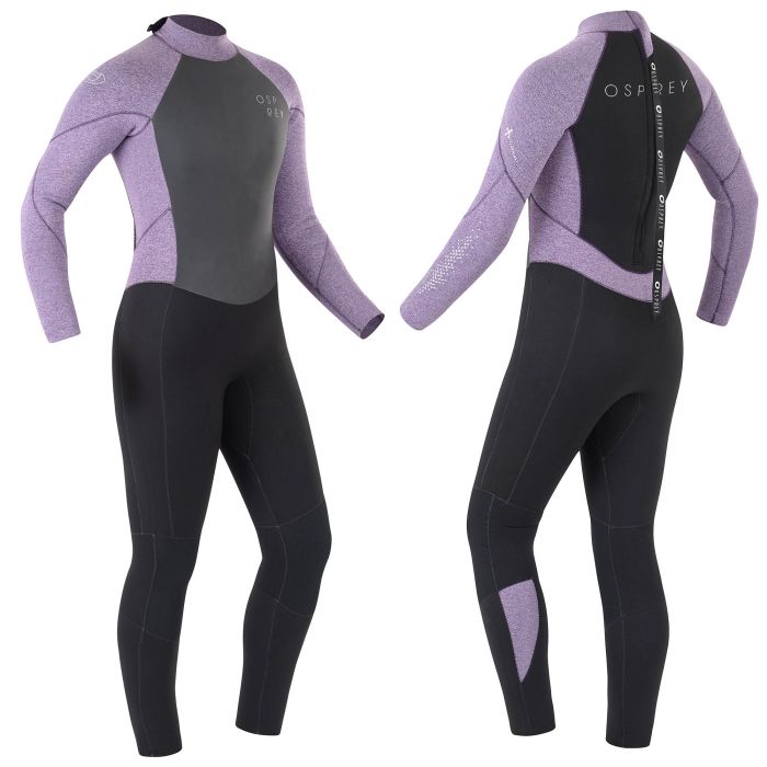 X-Small Purple/Black Osprey Women's Origin Shorty Wetsuit 